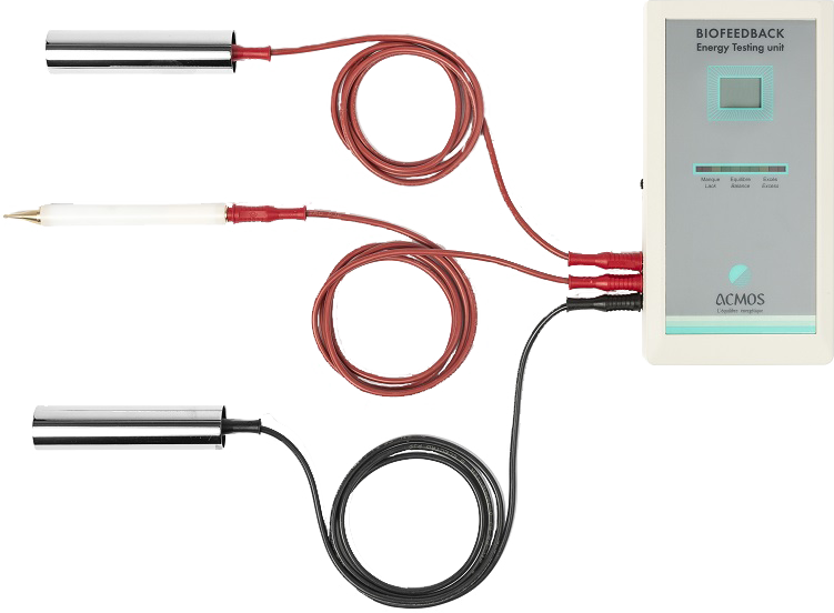 Testeur énergétique Biofeedback ACMOS7 utilisé dans la méthode ACMOS